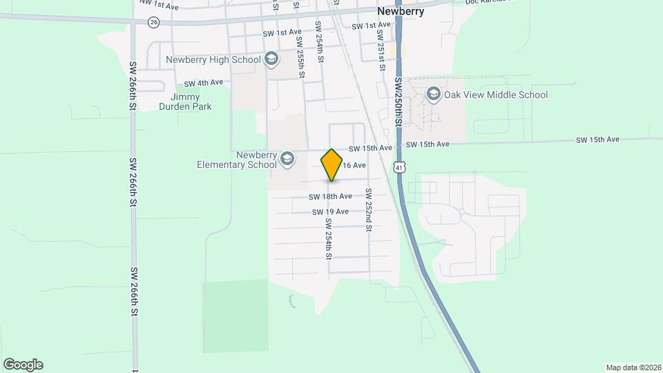 25335 SW 17th Ave Mapa y Detalles de la Ubicación