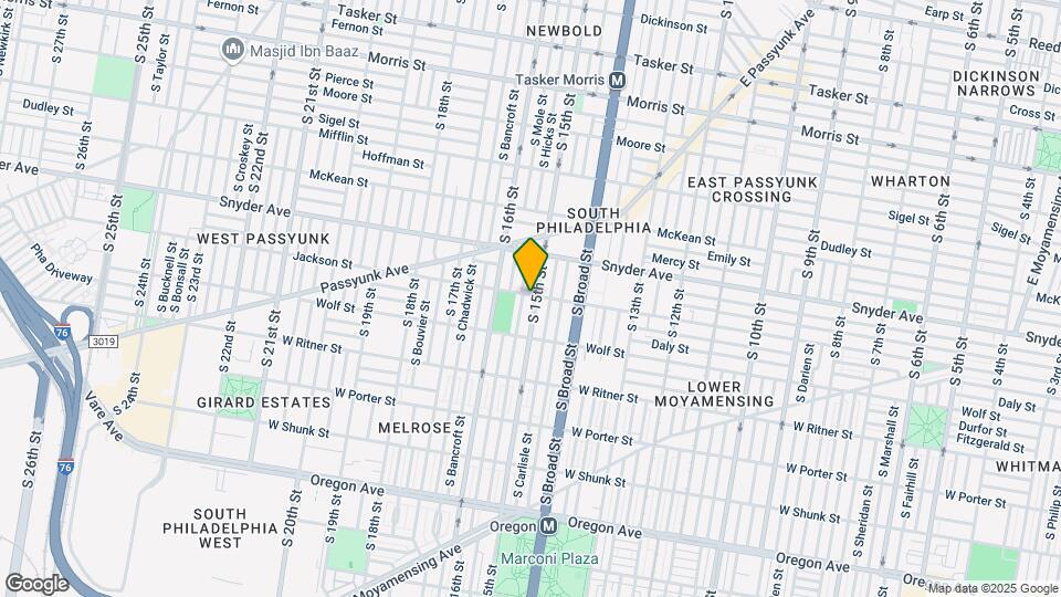 1504 Jackson St Map and Location Details