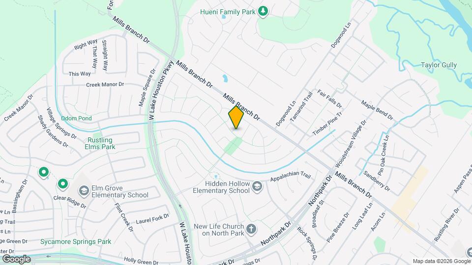 5302 Cedar Lodge Ct Map and Location Details