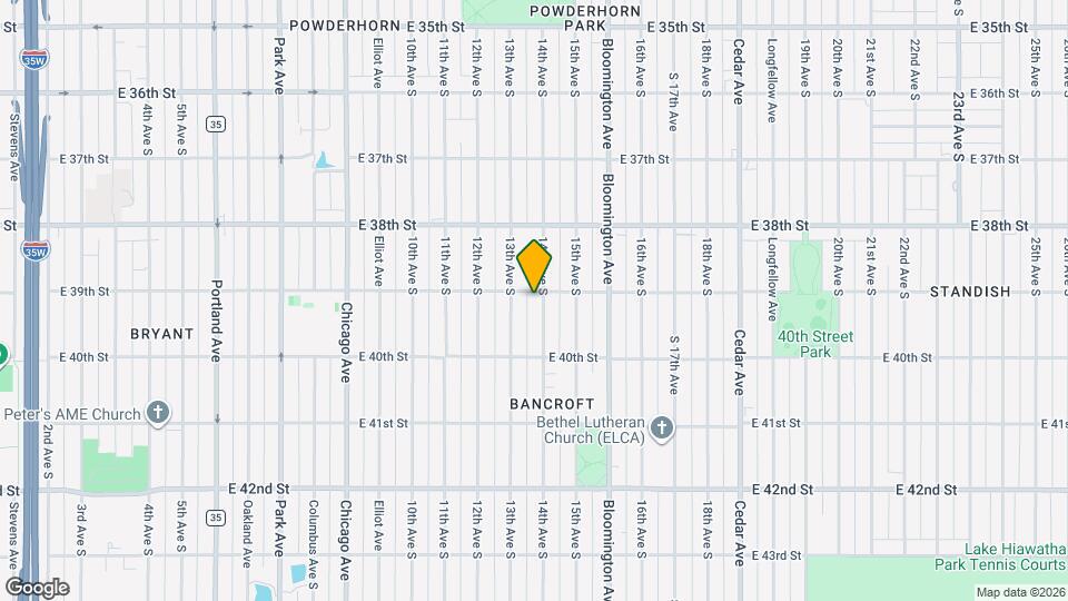 3904 14th Ave S Map and Location Details