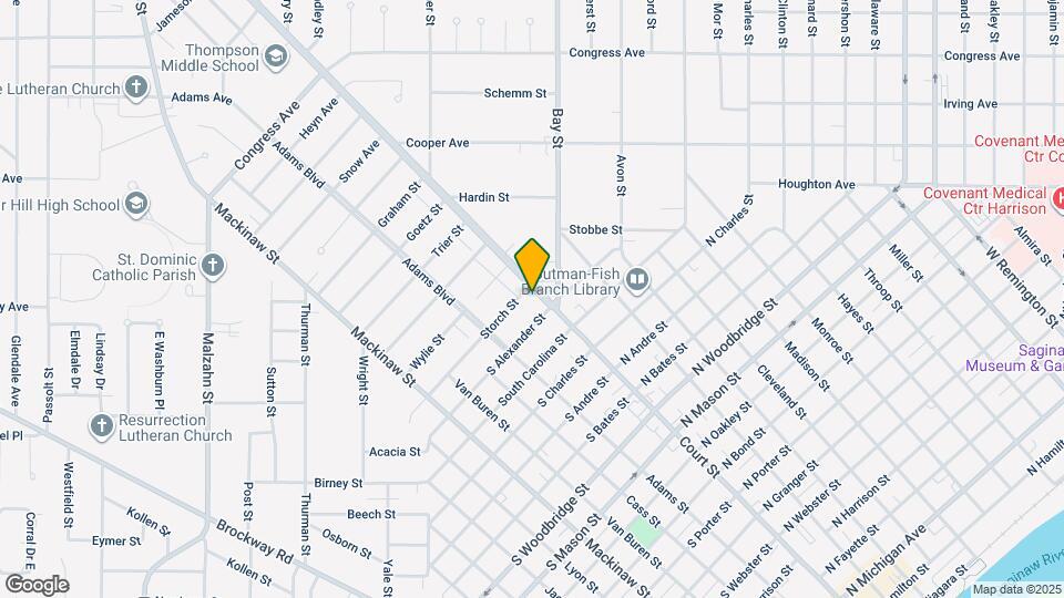 1917 Court St Map and Location Details