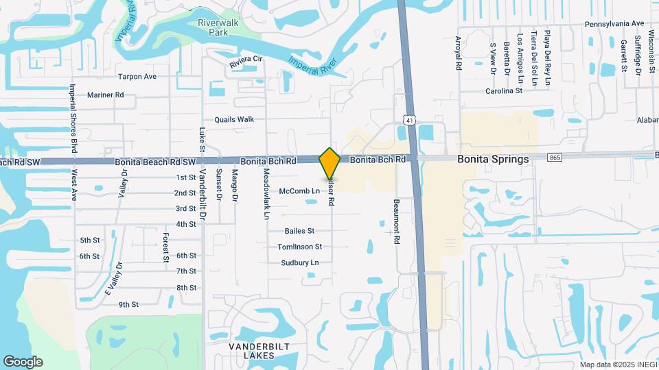 3542 McComb Ln Map and Location Details