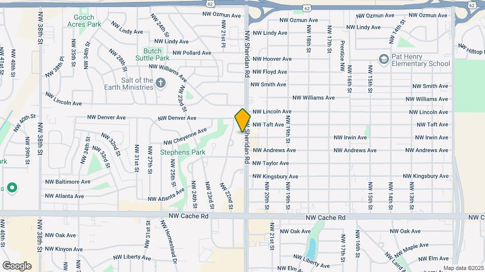 1818 NW Sheridan Rd Mapa y Detalles de la Ubicación