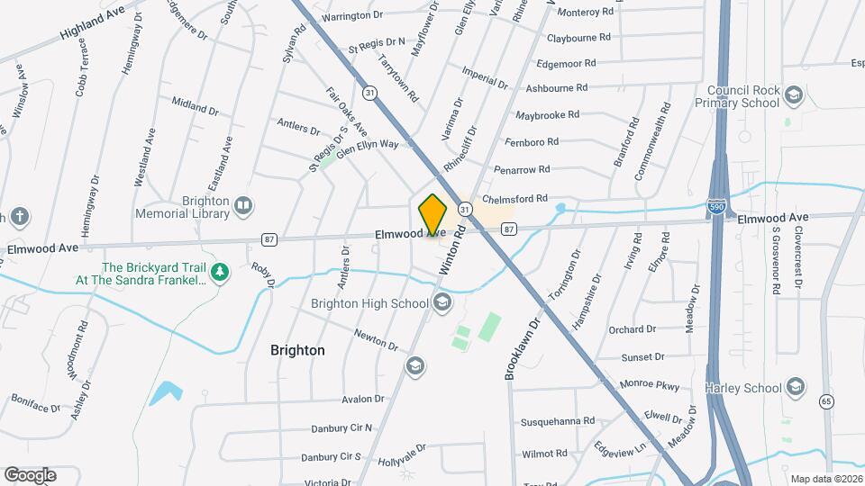 2577 Elmwood Ave Map and Location Details