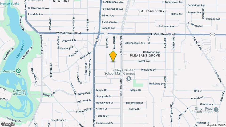 4216 Helena Ave Map and Location Details