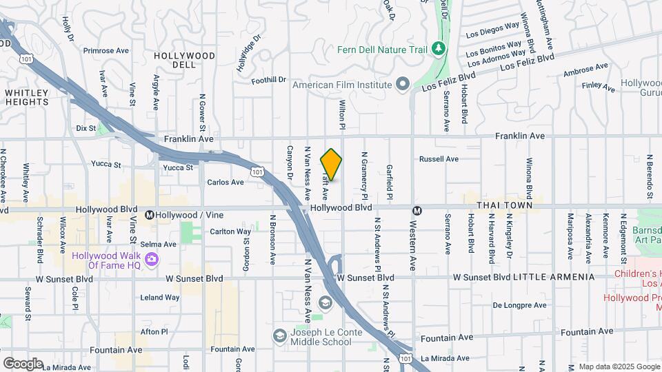 1734 Taft Ave Map and Location Details