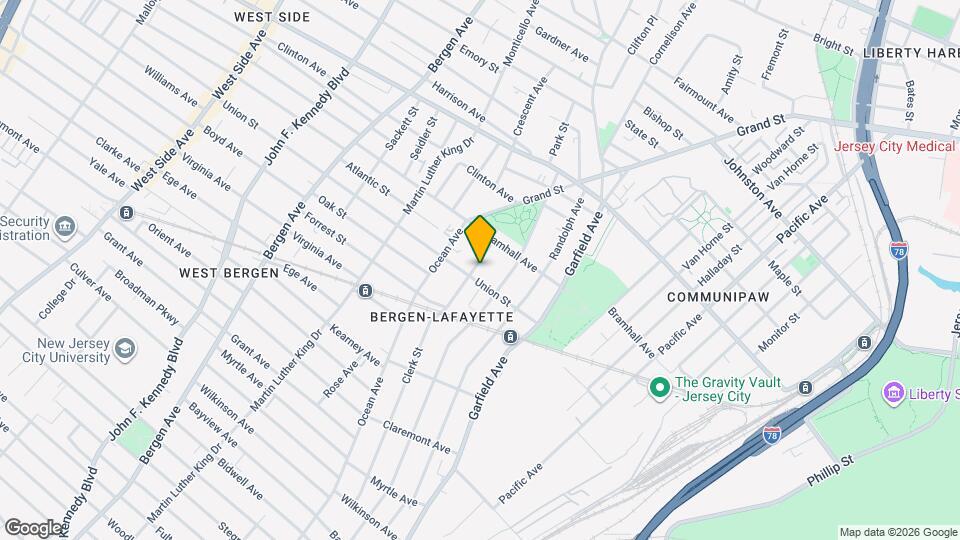 288 Clerk St Map and Location Details