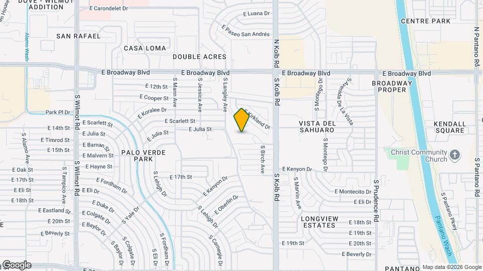 6940 E Julia St Map and Location Details