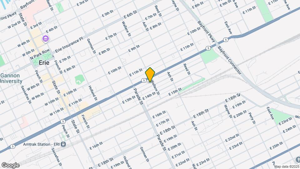 452 E 13th St Map and Location Details