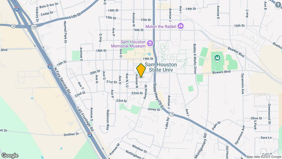 1316 21st St, Unit 3 Map and Location Details