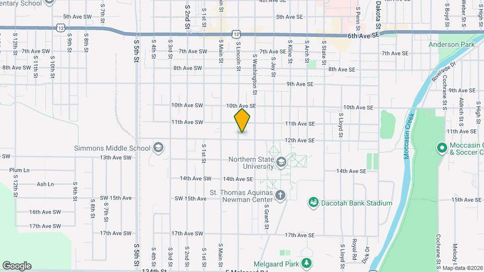 103 12th Ave SE Map and Location Details