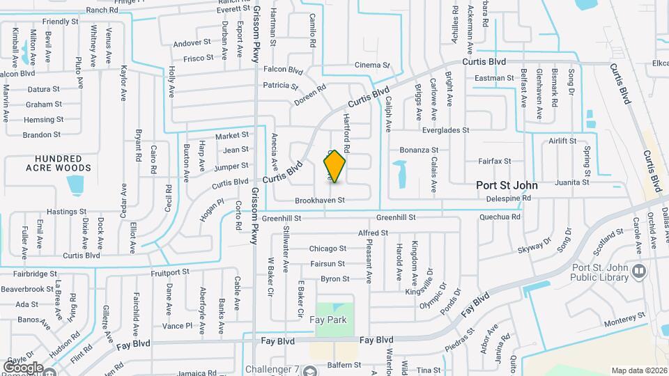 6731 Opal Ave Map and Location Details