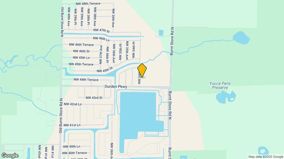 4341 NW 34th Ave Map and Location Details