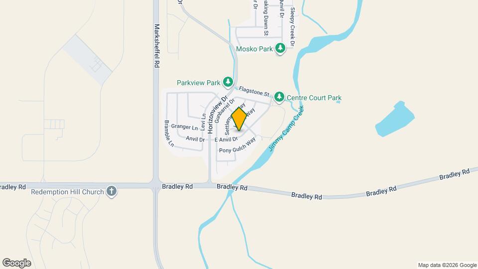 4406 E Anvil Dr Map and Location Details