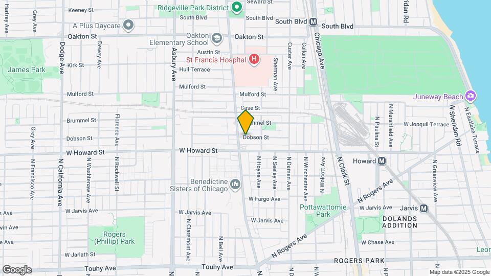 127 Ridge Ave Map and Location Details