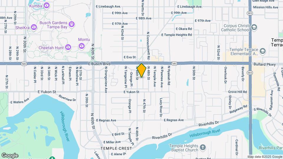 8718 N Mandarine Pl Map and Location Details