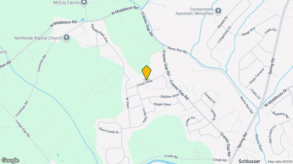 40 Crest View Map and Location Details