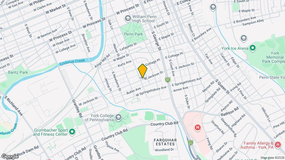 158 W Jackson St Map and Location Details