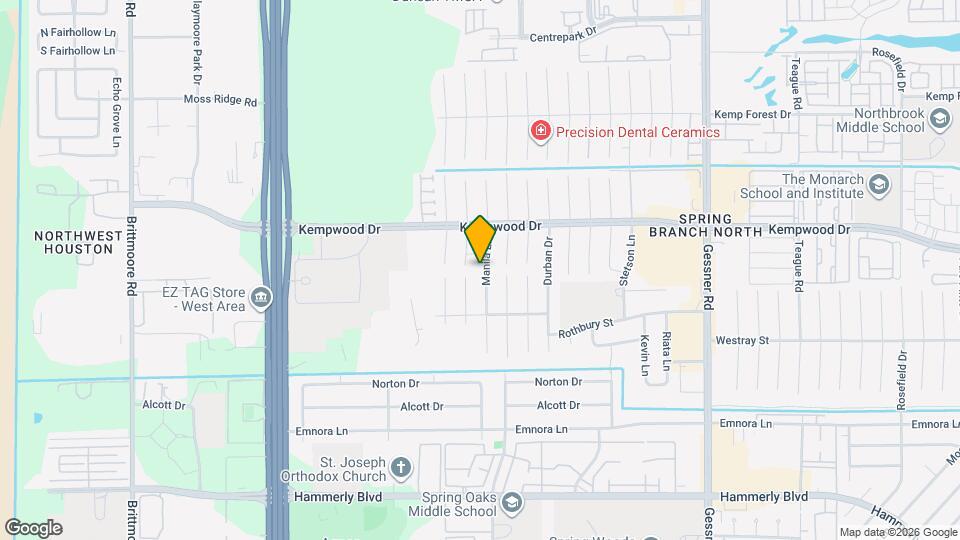 2731 Manila Ln Map and Location Details