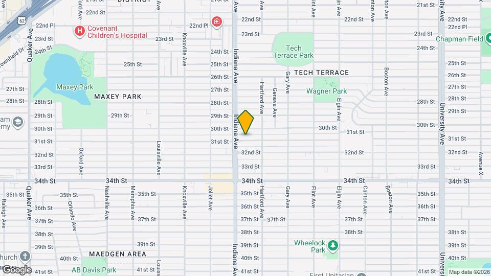3314 31st St Map and Location Details