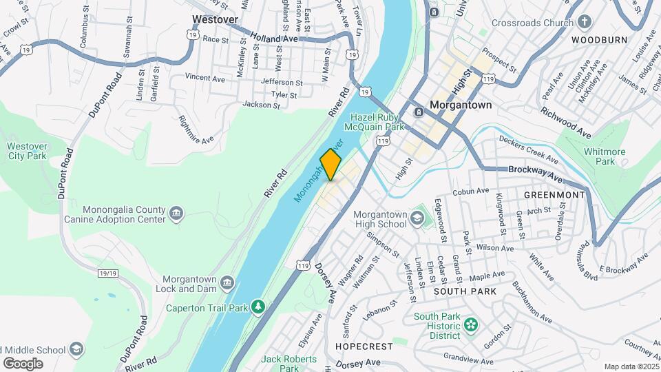 156 Clay St Map and Location Details