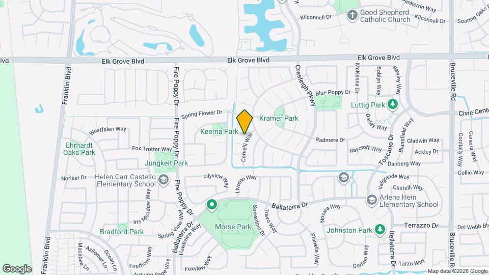 9744 Cervelli Way Map and Location Details