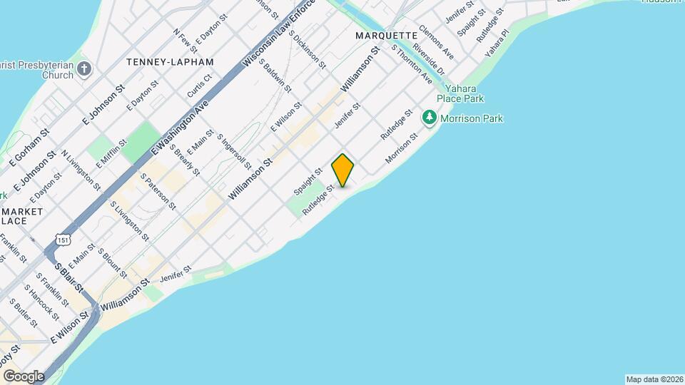 713 S Few St Map and Location Details