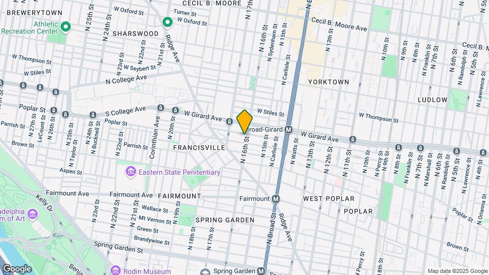 908 N 16th St Map and Location Details