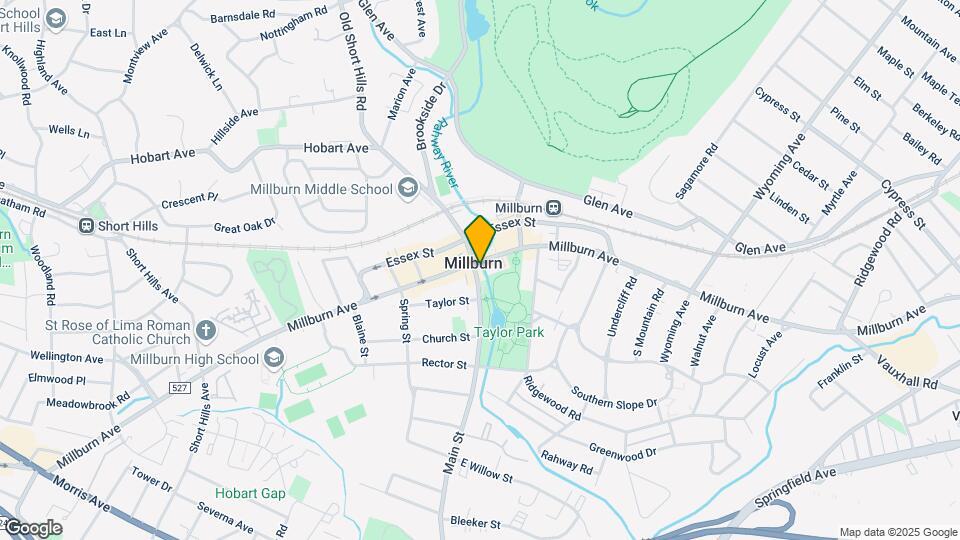 340 Millburn Ave Map and Location Details
