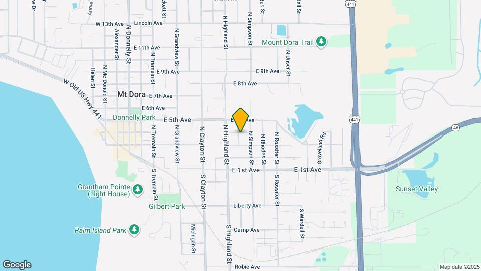 348 N Orange St Map and Location Details