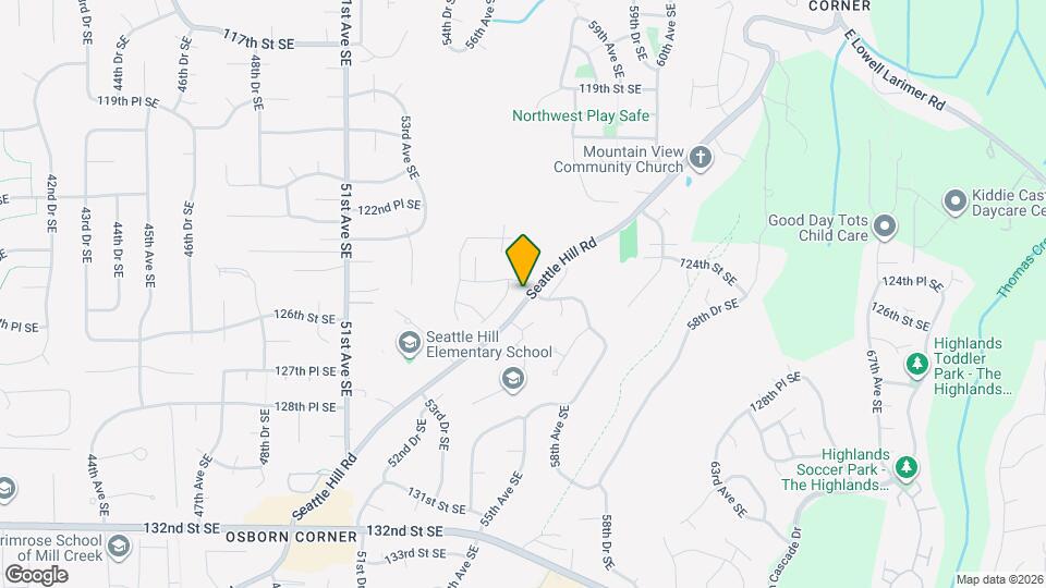 5608 125th St SE Map and Location Details