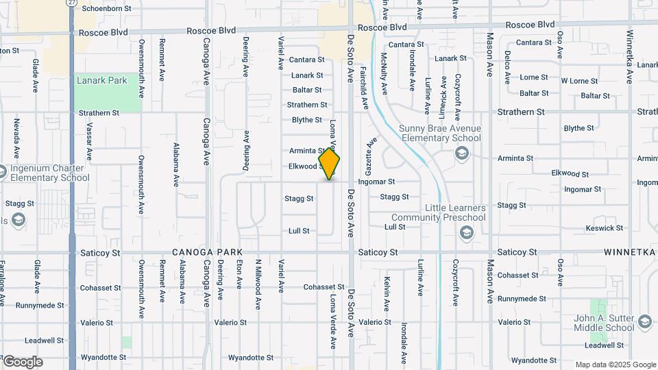 7761 Loma Verde Ave Map and Location Details