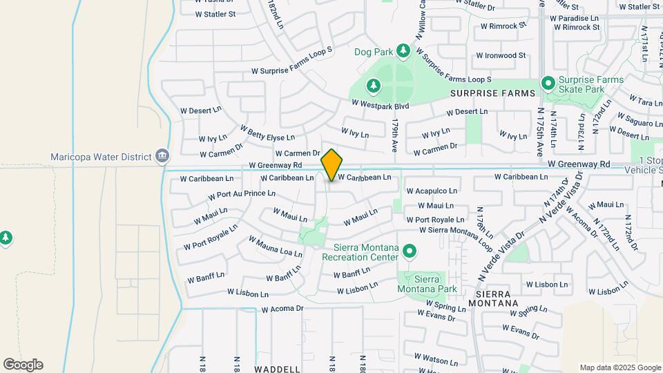 18064 W Acapulco Ln Mapa y Detalles de la Ubicación