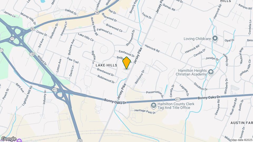 4831 Bonny Lake Ln Mapa y Detalles de la Ubicación