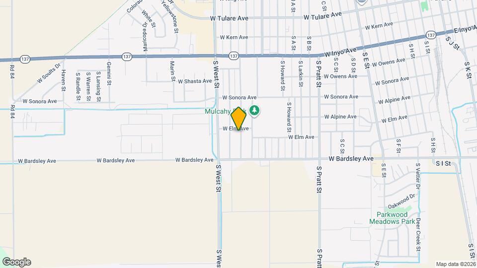 607 S Santa Clara St Map and Location Details