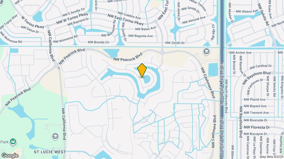 364 Sunview Way Map and Location Details