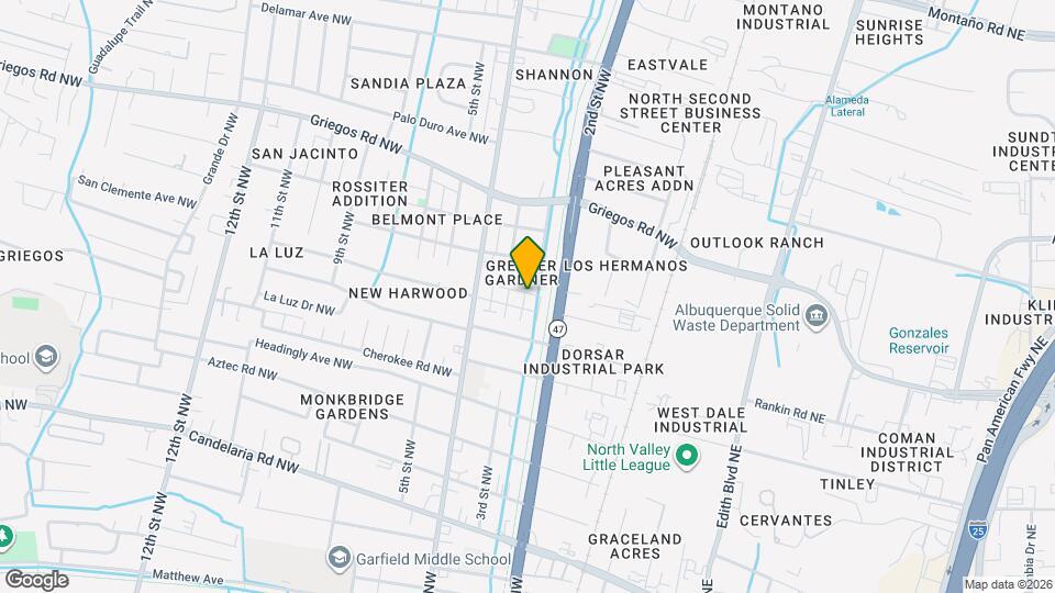 251 San Clemente Ave NW, Unit SI ID1604742P Map and Location Details