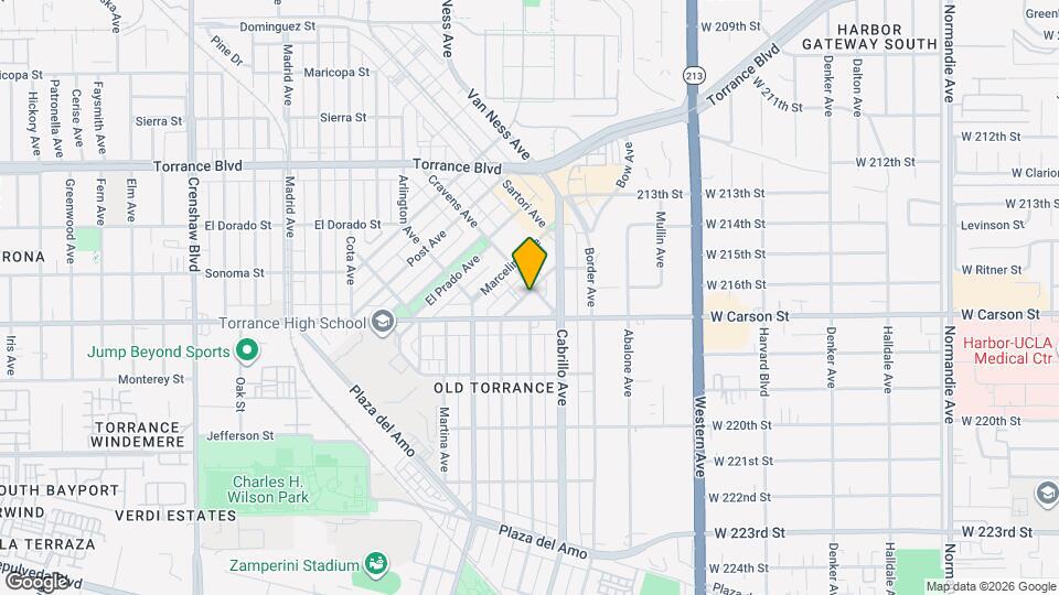 1644 Gramercy Ave Map and Location Details