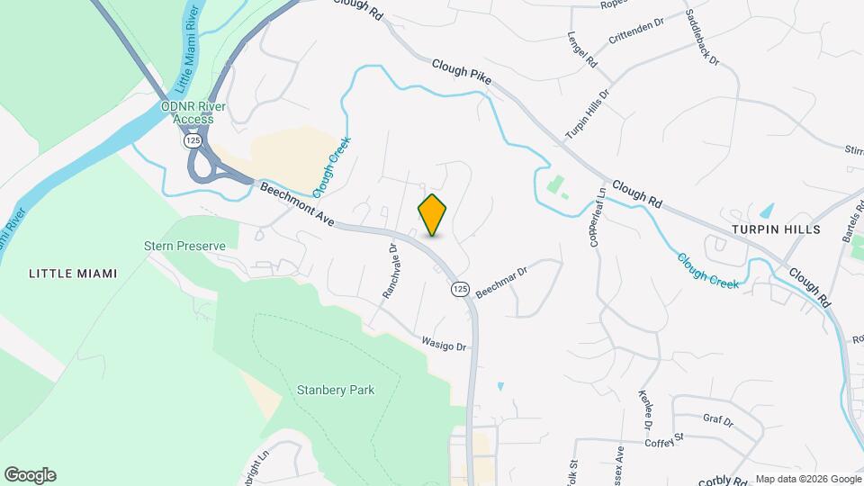 5556 Beechmont Ave Map and Location Details