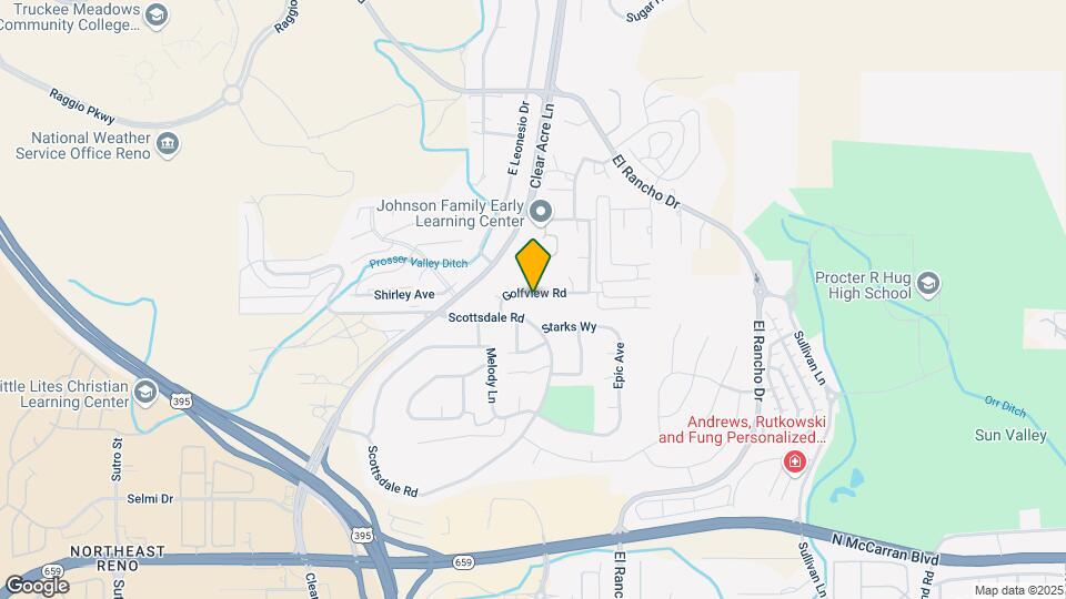 3916 Clear Acre Ln Map and Location Details