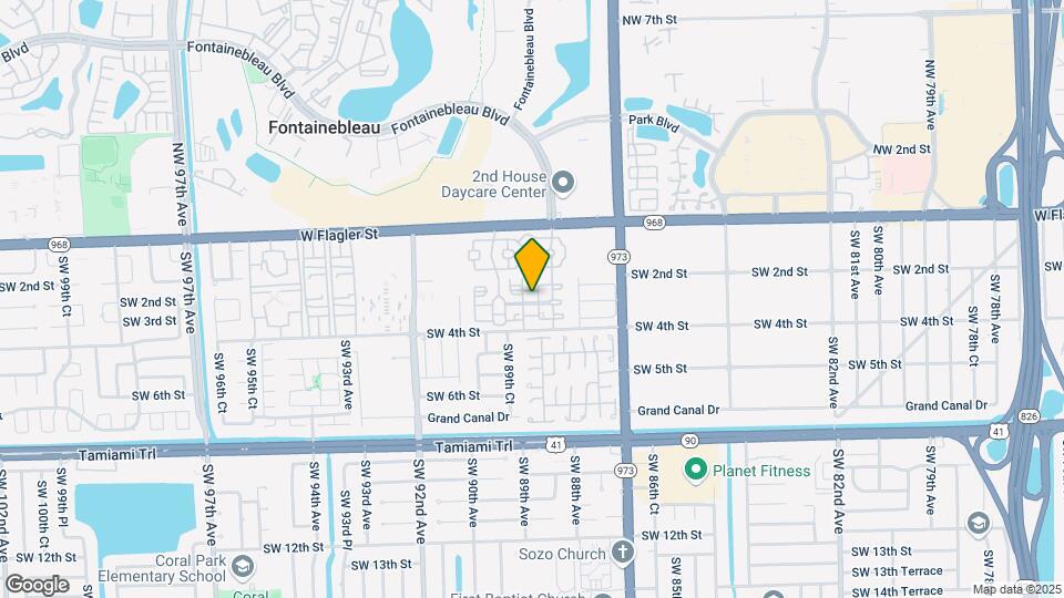 8882 W Flagler St Map and Location Details