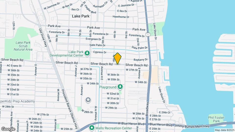 361 Silver Beach Rd Map and Location Details