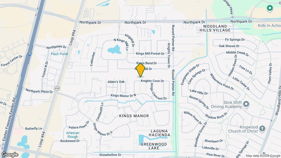 22028 Knights Cove Dr Map and Location Details