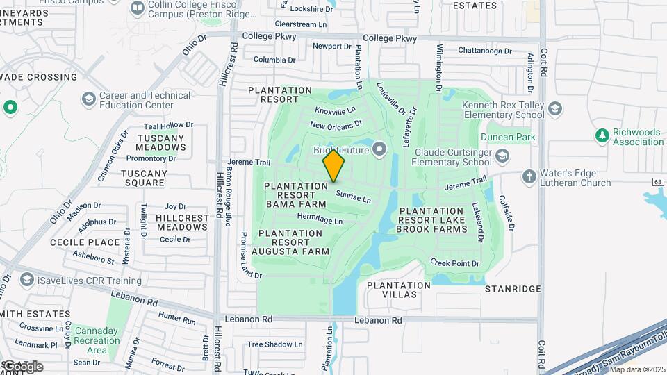 11212 Sunrise Ln Map and Location Details
