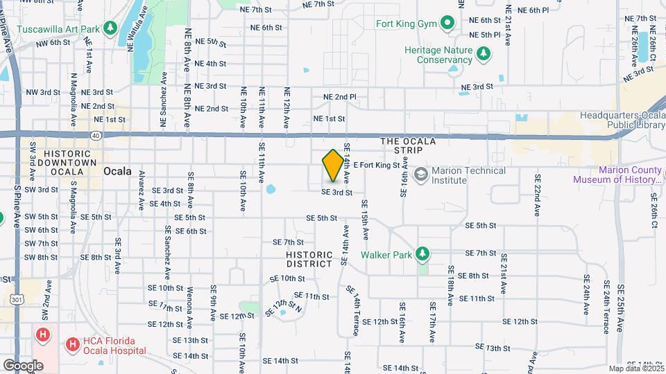 1321 SE 3rd St Map and Location Details