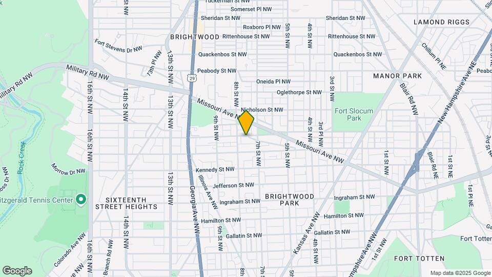 716 Madison St NW Map and Location Details