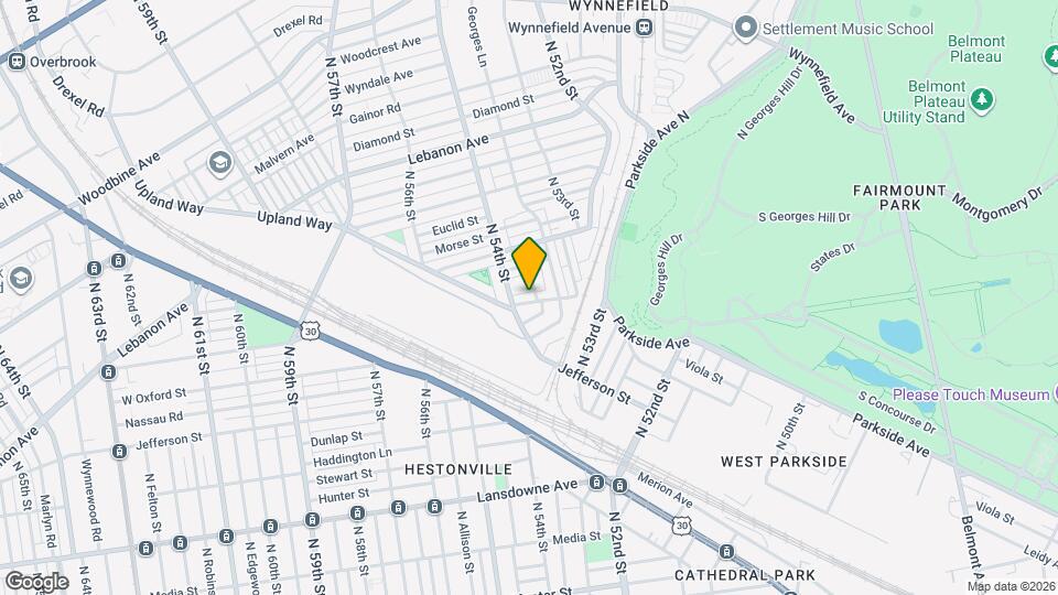 5345 W Columbia Ave Map and Location Details