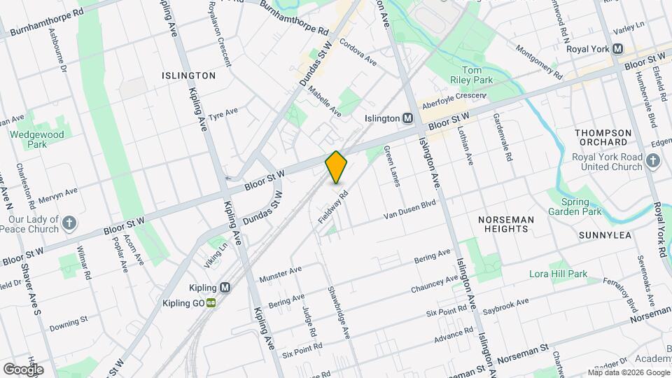 34 Fieldway Rd Map and Location Details