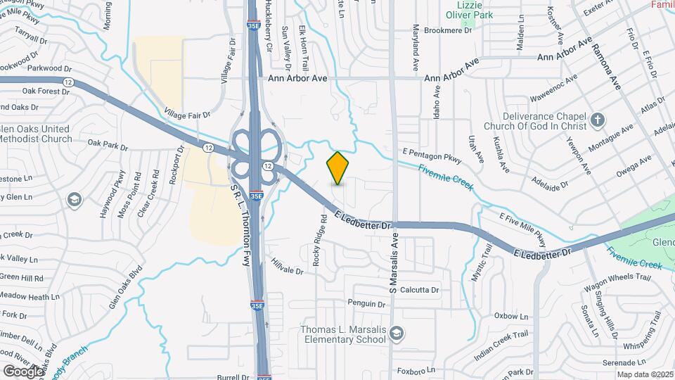 Flats at Five Mile Creek Map and Location Details