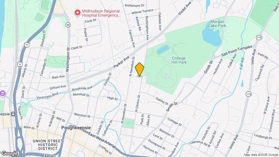 158 N Clinton St Map and Location Details